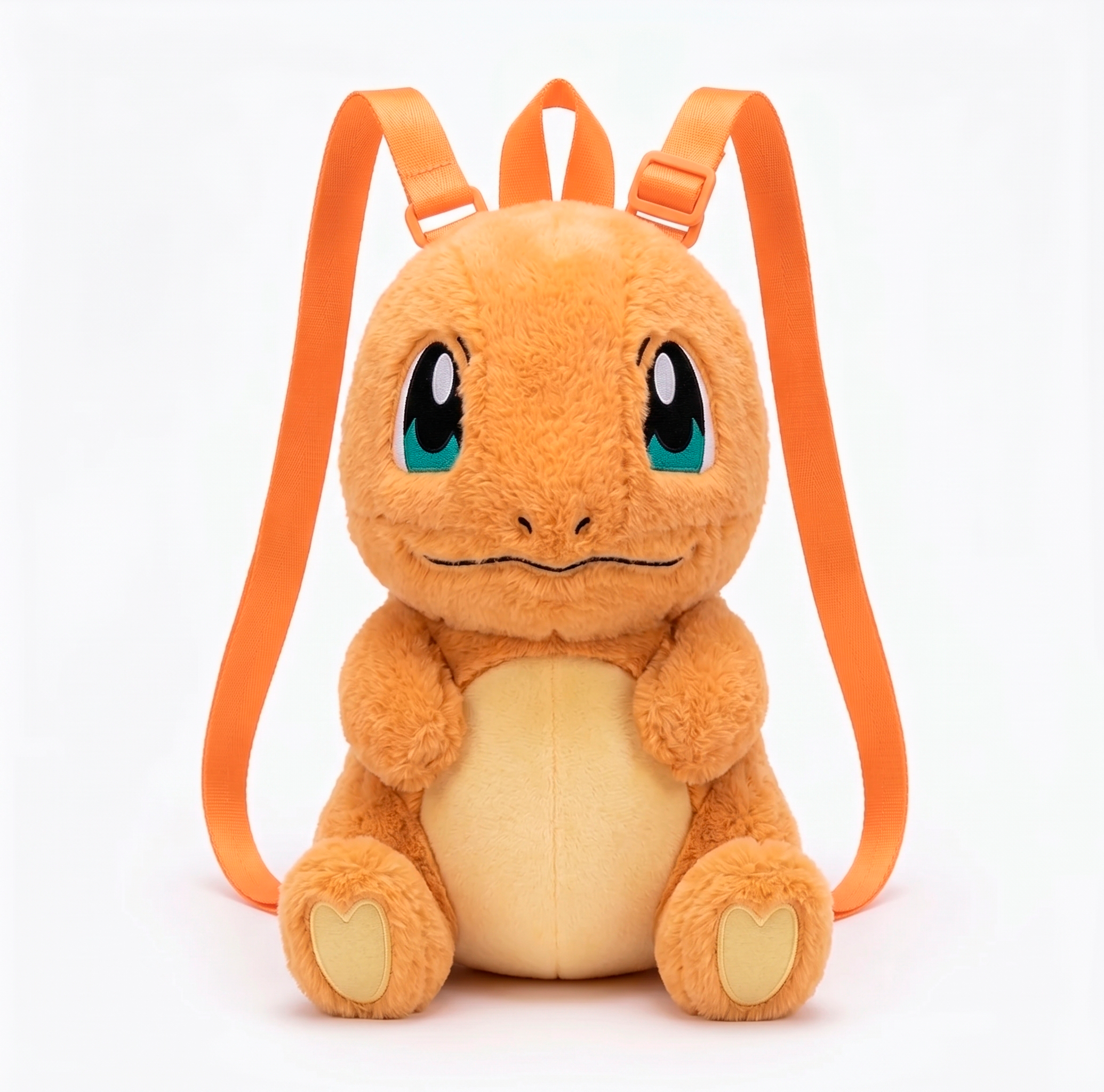 Mochila de Peluche Pokémon– Charmander, Squirtle y Eevee