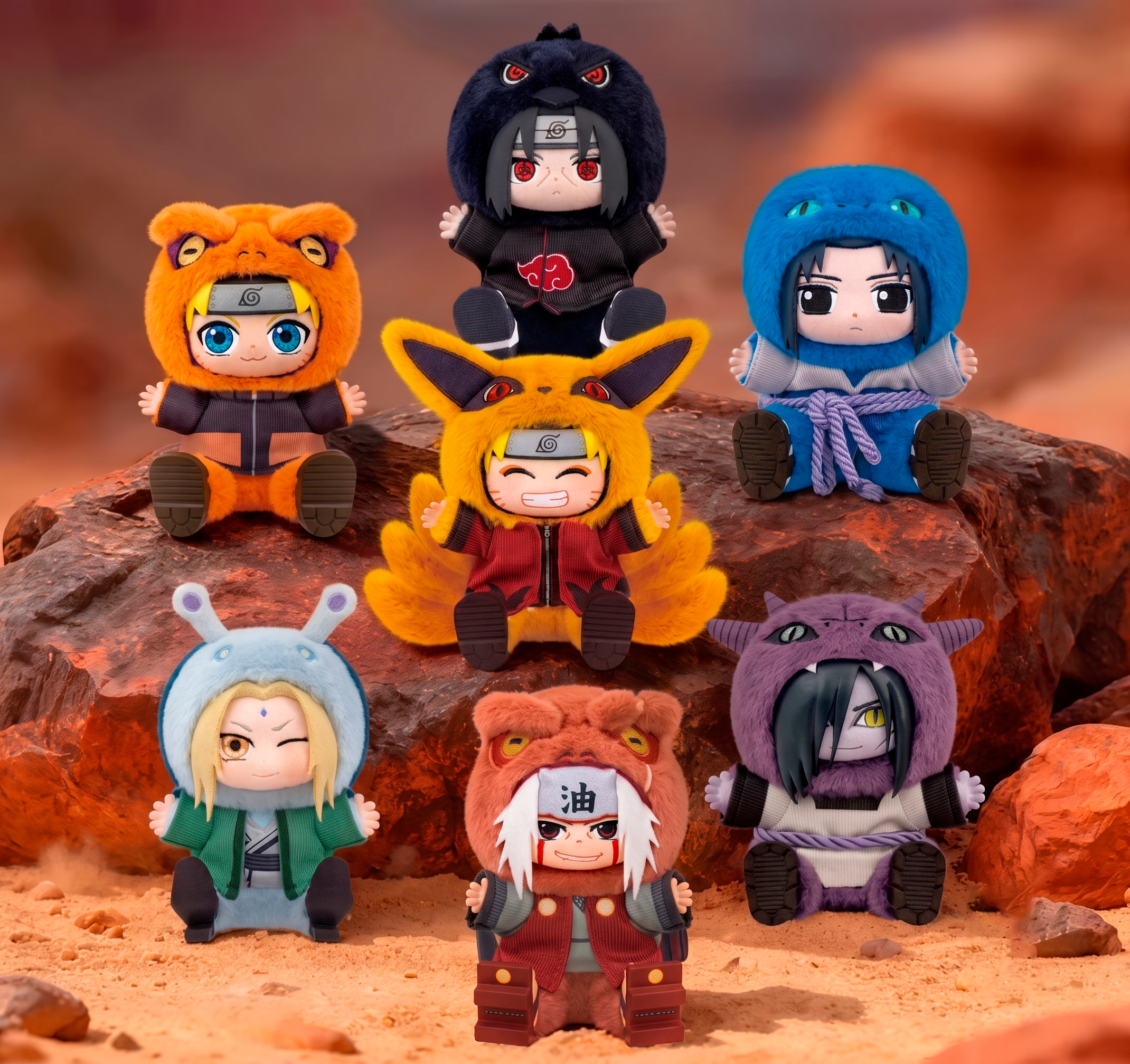 EAKI Naruto – Beast Party Series 2 Blind Box Original