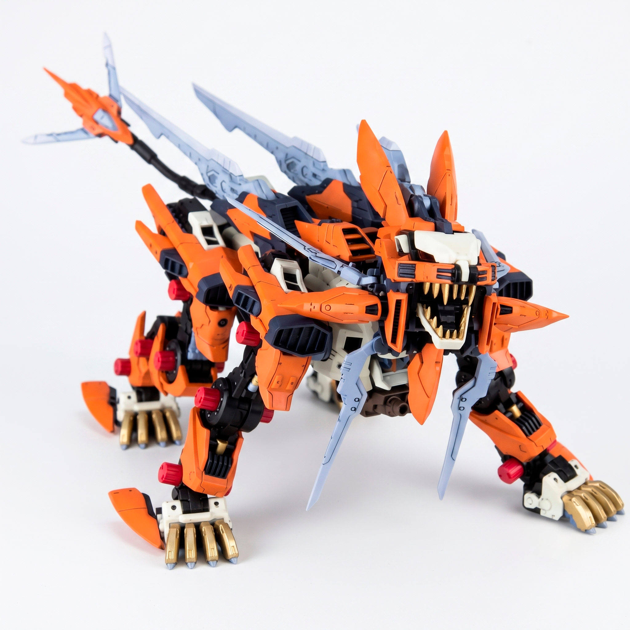 KOTOBUKIYA - ZOIDS RZ-041 Liger Zero Schneider Marking Plus Ver. - HMM Model Kit Original
