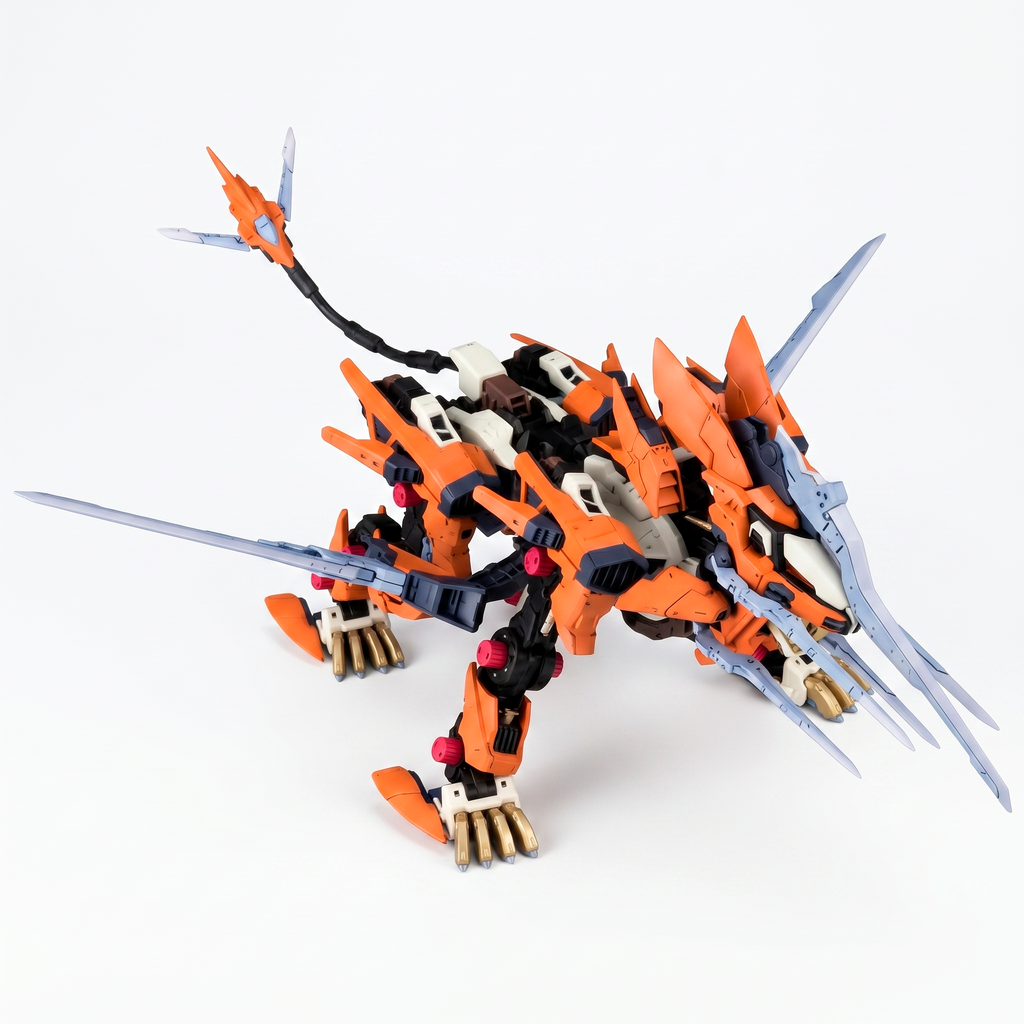 KOTOBUKIYA - ZOIDS RZ-041 Liger Zero Schneider Marking Plus Ver. - HMM Model Kit Original
