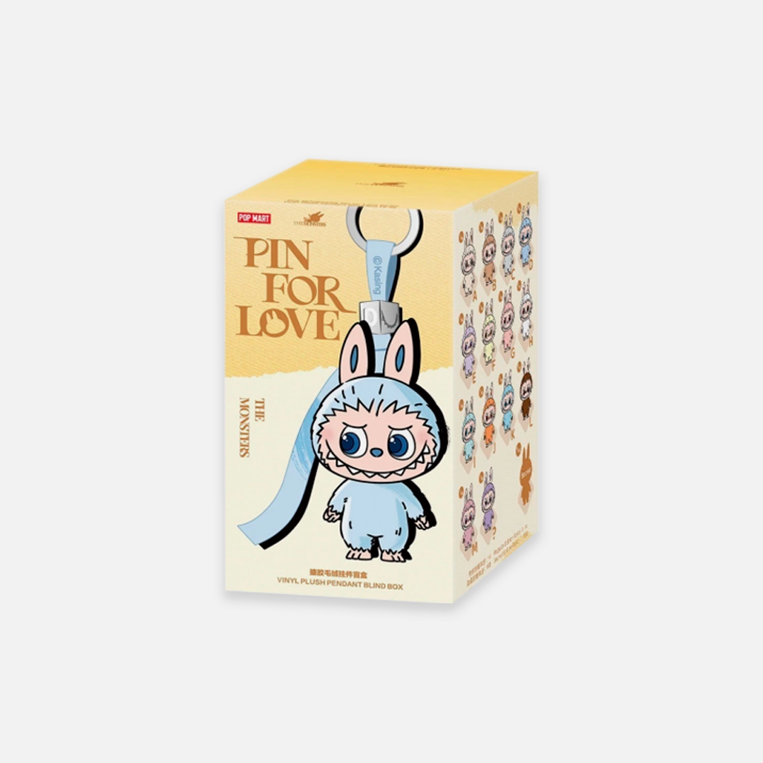 POP MART THE MONSTERS – Labubu Pin For Love Series (A–Z) Original