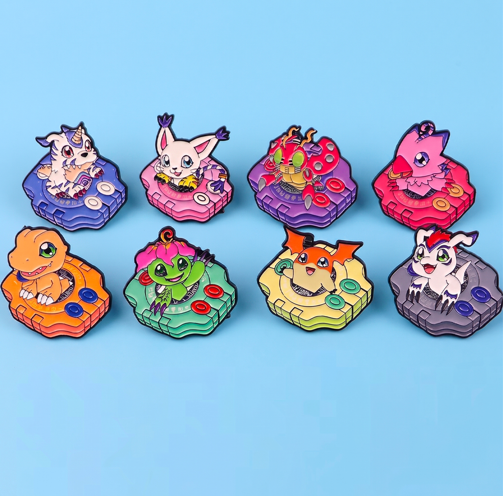 Set de pines - Digimon Adventure