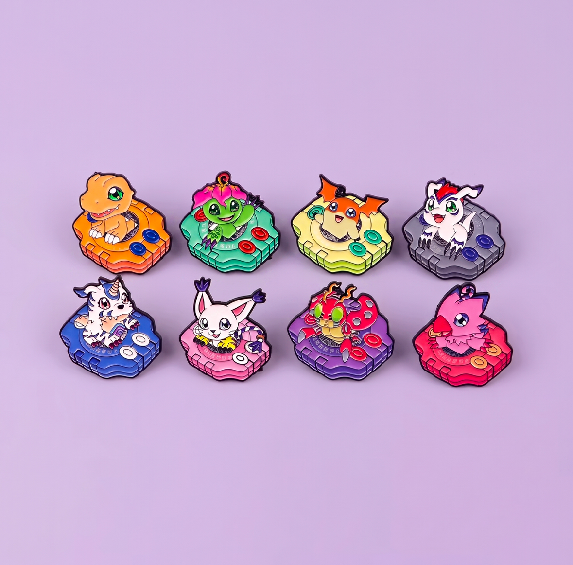 Set de pines - Digimon Adventure