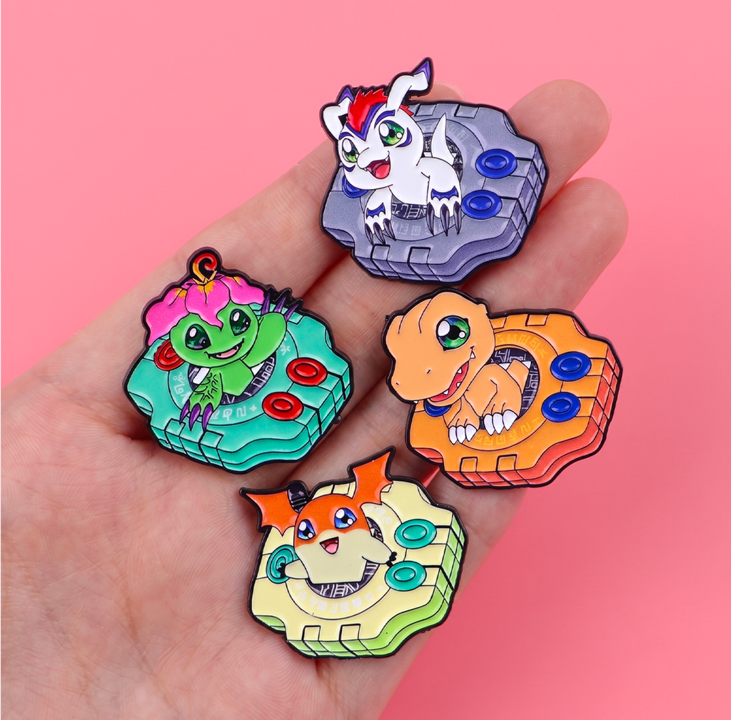 Set de pines - Digimon Adventure