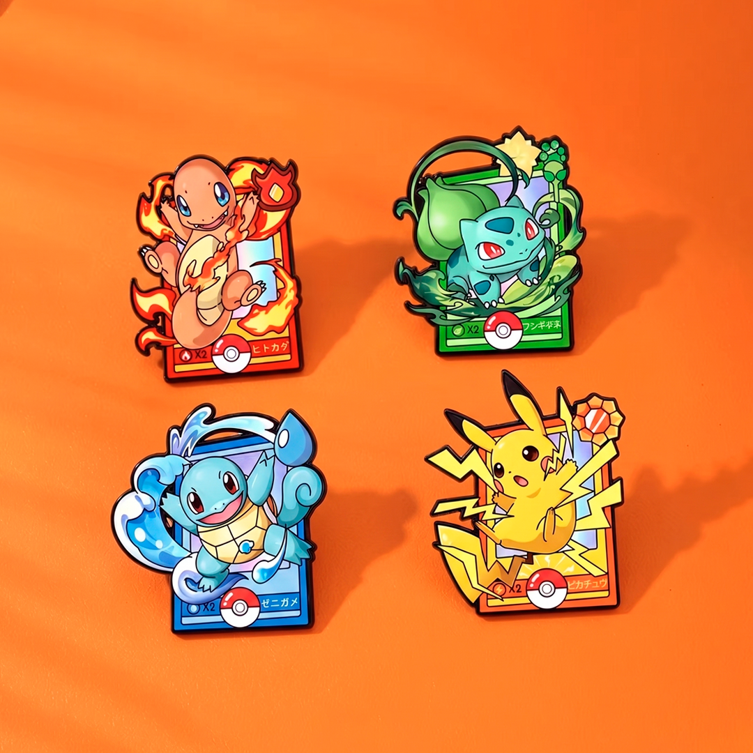 Set de pines Pokemon